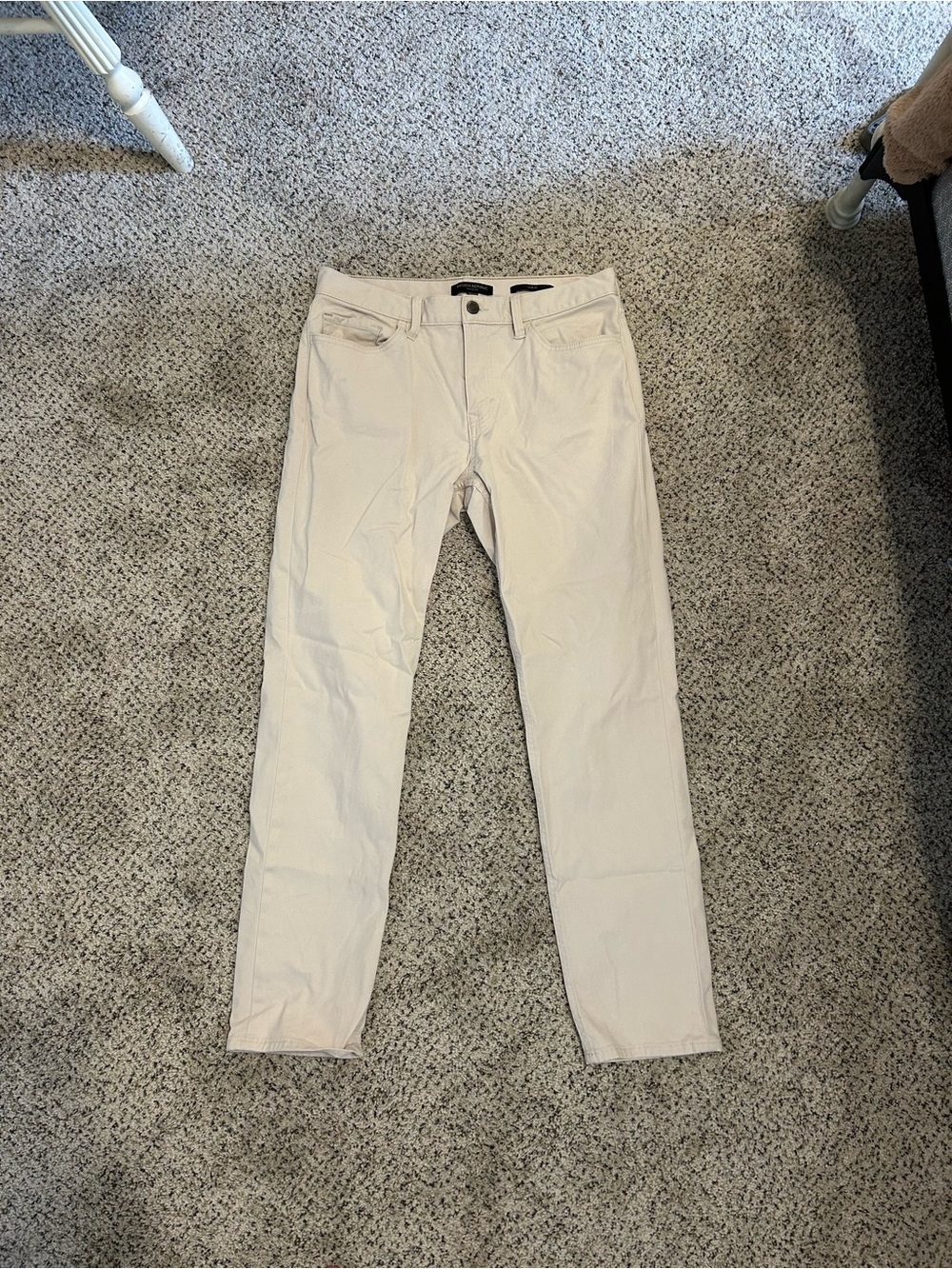Banana Republic Traveler Slim Fit Chino - Light Beige
